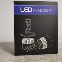 LED  Крушки  H7   за основни фарове с 6 месеца гаранция, снимка 4 - Аксесоари и консумативи - 38267356