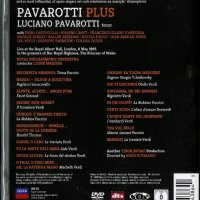 Pavarotti Plus: Live From The Royal Albert Hall, DVD, снимка 2 - DVD дискове - 38582349