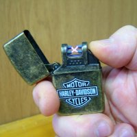 Уникална ветроустойчива електронна запалка на ток zippo зареждаща зипо, снимка 4 - Запалки - 29103332