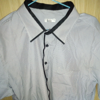 Мъжка риза с къс ръкав, снимка 2 - Ризи - 36577271