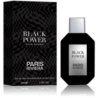 Paris Riviera Black Power 100ml EDT Men Black Code, снимка 1 - Мъжки парфюми - 44761443