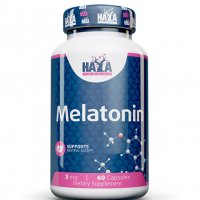 HAYA LABS Melatonin 3mg. / 60 Caps., снимка 1 - Хранителни добавки - 23106942