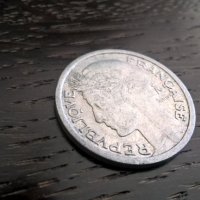 Mонета - Франция - 1 франк | 1949г.; серия B, снимка 2 - Нумизматика и бонистика - 31271882