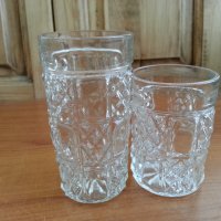 Стъклени кристални  чаши , снимка 5 - Антикварни и старинни предмети - 36992098