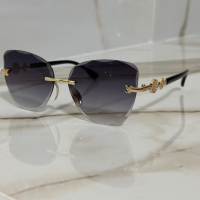 Слънчеви очила със златни елементи LV, снимка 2 - Слънчеви и диоптрични очила - 44751073