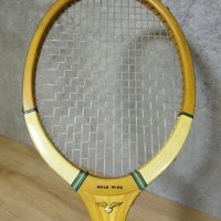 Винтидж тенис ракета Dunlop Gold Wing, снимка 2 - Тенис - 38971654