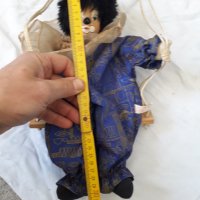 Стара кукла клоун, снимка 7 - Антикварни и старинни предмети - 31479578