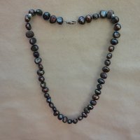 Огърлица от речни перли, снимка 2 - Колиета, медальони, синджири - 39278704