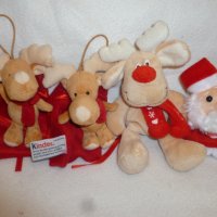 Малки Коледни плюшени играчки Киндер, снимка 1 - Плюшени играчки - 30764633