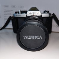 Продавам фотоапарат YASHICA FX-7 35-милиметров филмов фотоапарат с ML Zoom 42-75mm обектив и каишка, снимка 1 - Фотоапарати - 31364789