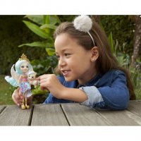 Кукла Royal Enchantimals - PAOLINA  PEGASUS & WINGLEY - ПОНИ / Mattel, снимка 4 - Кукли - 35175872