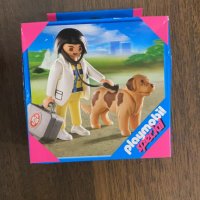 Играчки Кон с жукей, конюшня/ момиче с куче, доктор с куче, момче със скейт на Playmobil/Плеймобил , снимка 4 - Фигурки - 37716352