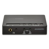 Звукова карта на USB Axagon ADA-71 - Пълноценен съраунд звук Sound Box external 7.1-channel, снимка 6 - Други - 36816464