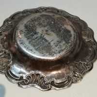 Сребърна купичка, снимка 4 - Антикварни и старинни предмети - 29935492