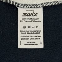 Мъжко спортно горнище Swix Paramount Tech Wool Midlayer M, снимка 3 - Спортни дрехи, екипи - 44366106