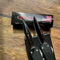 Уникален Автоматичен Нож Ножка MicroTech USA ножове с калъф, снимка 3 - Ножове - 34309745
