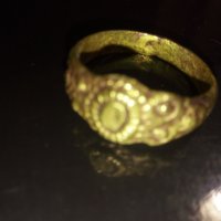 Стариннен  ръчно изработен пръстен , снимка 3 - Антикварни и старинни предмети - 31473830