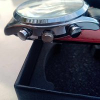 SEIKO Presage ежедневен мъжки кварцов часовник кожена каишка, черно-бял циферблат, снимка 6 - Мъжки - 42898200