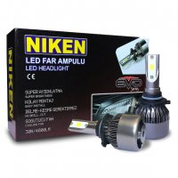  NIKEN LED крушки НВ4-9006, 12V-24V, оригинални, снимка 1 - Аксесоари и консумативи - 38359642