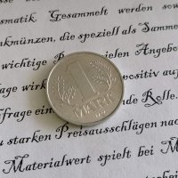 Монета - Германия - 1 марка | 1977г.; серия А, снимка 1 - Нумизматика и бонистика - 29254897