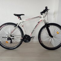 Продавам колела внос от Германия  алуминив мтв велосипед SANTERO SPRINT 29 цола преден амортисьор, снимка 1 - Велосипеди - 32064929