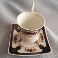 Стилна порцеланова чашка с чинийка-Royal England, снимка 3 - Други ценни предмети - 33892612