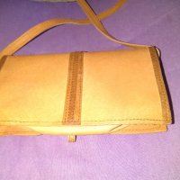 Чанта за през рамо Несебър от соца 1980г нова естествена кожа 21х12х5см, снимка 8 - Чанти - 38217645