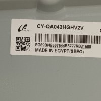 Samsung QE43Q60AAU със счупен екран-BN44-01099A/BN41-02844C/BN59-01357D/S1Q7-430SM0-R/CY-QA043HGHV2V, снимка 5 - Части и Платки - 40600052