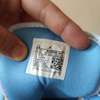 Оригинални Nike Air Jordan 1 Low Blue , снимка 6 - Маратонки - 36957181