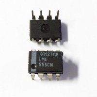LMC555CN CMOS таймер 555, работи от 1,5V до 15V, снимка 1 - Друга електроника - 31825430