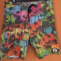 Volcom летни плажни къси панталони бермуди шорти хавайки, снимка 1 - Къси панталони - 40334515