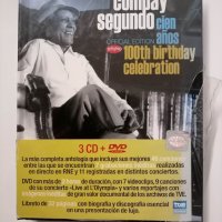 Compay Segundo/Cien Años -100th Birthday Celebration 3CD + DVD, снимка 1 - CD дискове - 38632850
