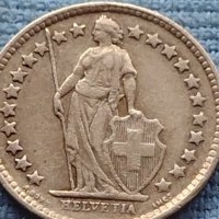 Сребърна монета 0.835 проба 1/2 франк1943г. Швейцарска Конфедерация 39654, снимка 6 - Нумизматика и бонистика - 42752391