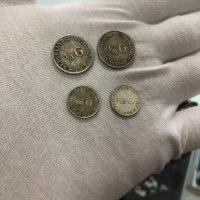 Лот от сребърни монети Нидерландски гулдени различни номинали и години, снимка 3 - Нумизматика и бонистика - 40504842