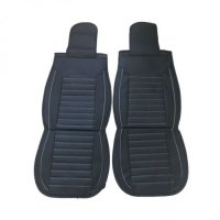 Калъфи за предни седалки, комплект кожени седалки, универсални, 2бр., снимка 2 - Аксесоари и консумативи - 32111884