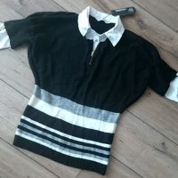 плетена блузка, снимка 2 - Блузи с дълъг ръкав и пуловери - 30145963