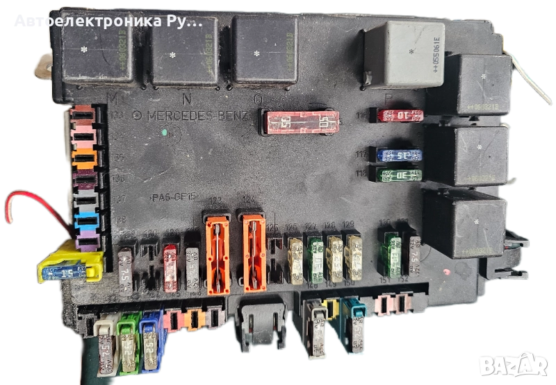 FUSE BOX Бушонна кутия за Мерцедес Mercedes W221 , A2215403050, снимка 1