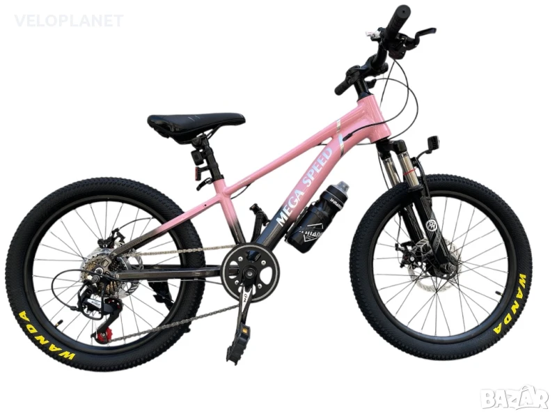 Детски алуминиев велосипед  MEGA SPEED 20 цола, снимка 1