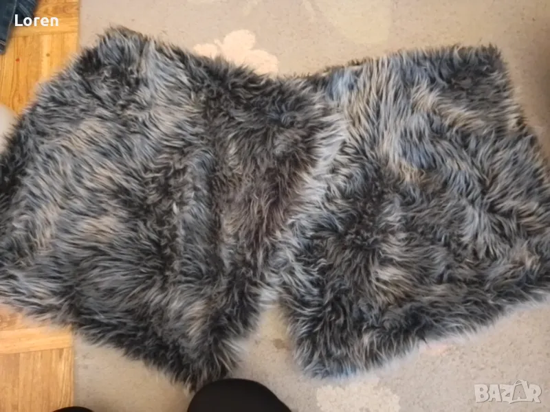 Като нови!Две плътни космести калъфки за декоративни възглавници , снимка 1