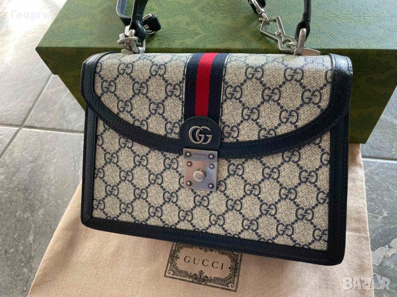 Оригинална Малка Чантa Гучи Ophidia Горна Дръжка и презрамка Gucci, снимка 1