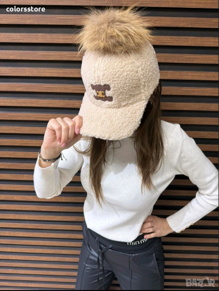Шапка с козирка Celine/VL96t, снимка 1