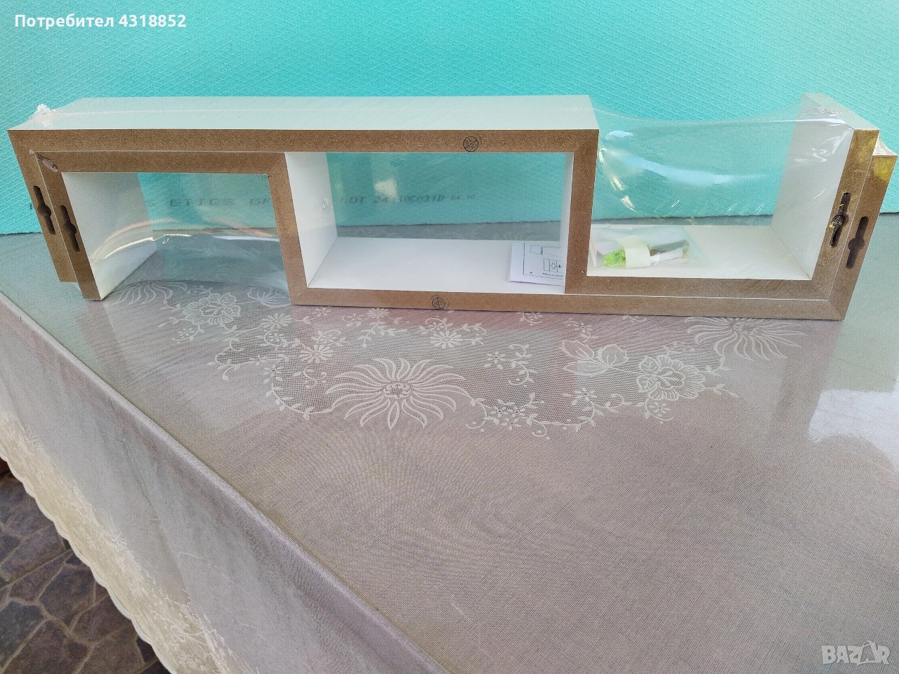 Двойна поставка за стена , снимка 1