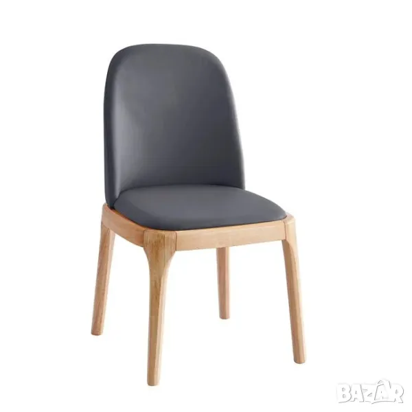 Стол трапезен Vista тъмно сив, снимка 1