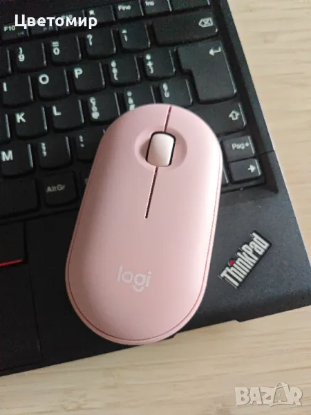 Logitech Pebble Mouse 2 M350s /Bluetooth , снимка 1