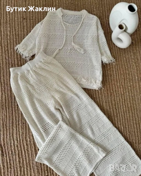 Дамски комплект плетиво, снимка 1