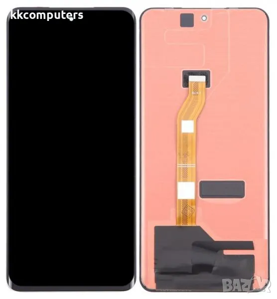 LCD Дисплей за Huawei Honor Magic 6 Lite / X9b / X50 (5G) 2023 / Тъч скрийн (БЕЗ РАМКА) / Черен / Ор, снимка 1