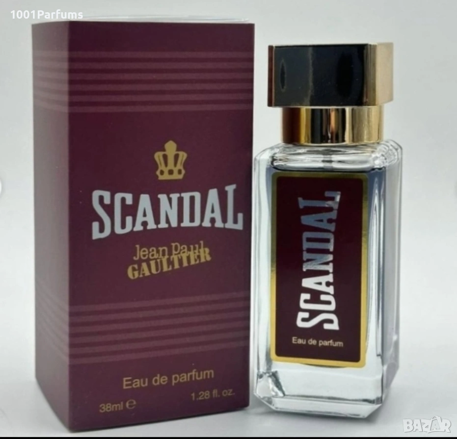 Мъжки мини парфюм Jean Paul Gaultier Scandal EDP 38ml, снимка 1