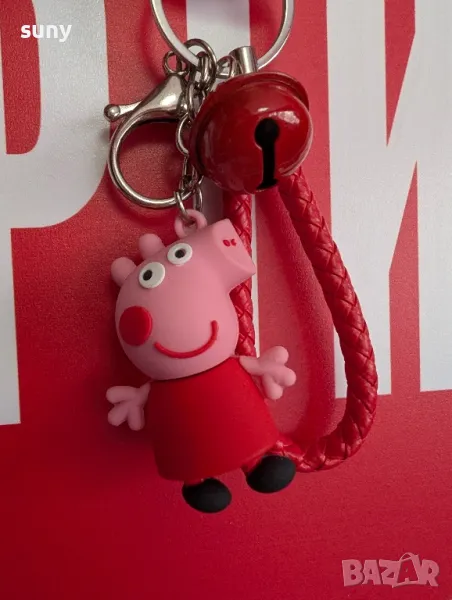 Ключодържател играчка фигурка Пепа пиг, снимка 1