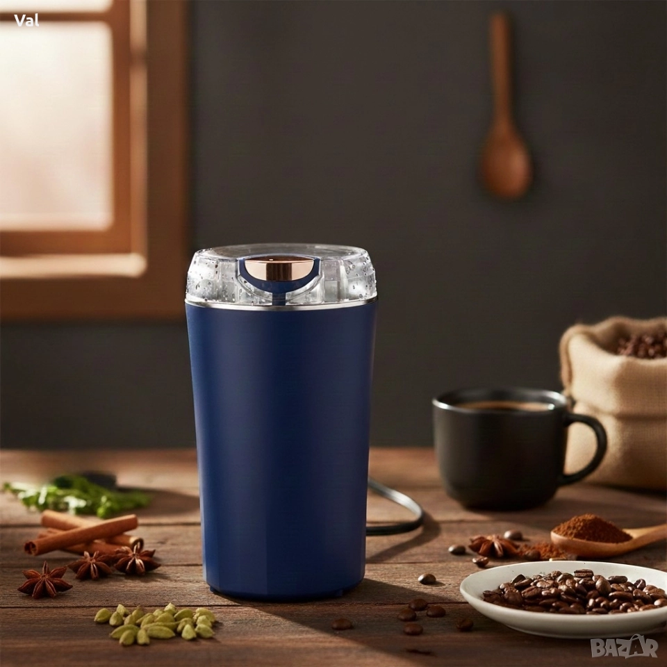 Мултифункционална електрическа мелница-за кафе, подправки, семена и билки, снимка 1