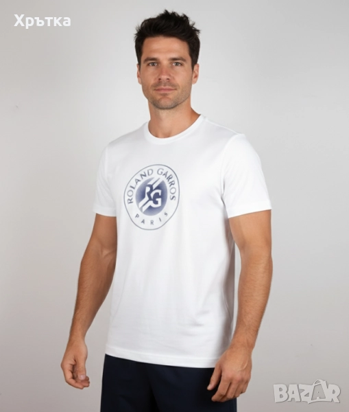 Lacoste Roland Garros - Оригинална мъжка тениска размер XL, снимка 1